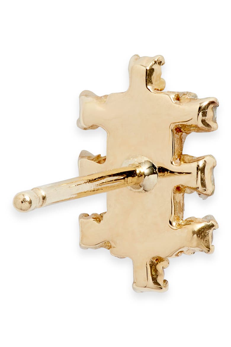 Kiera Scattered Diamond Stud Earrings (Nordstrom Exclusive), Alternate, color, YELLOW GOLD/ DIAMOND