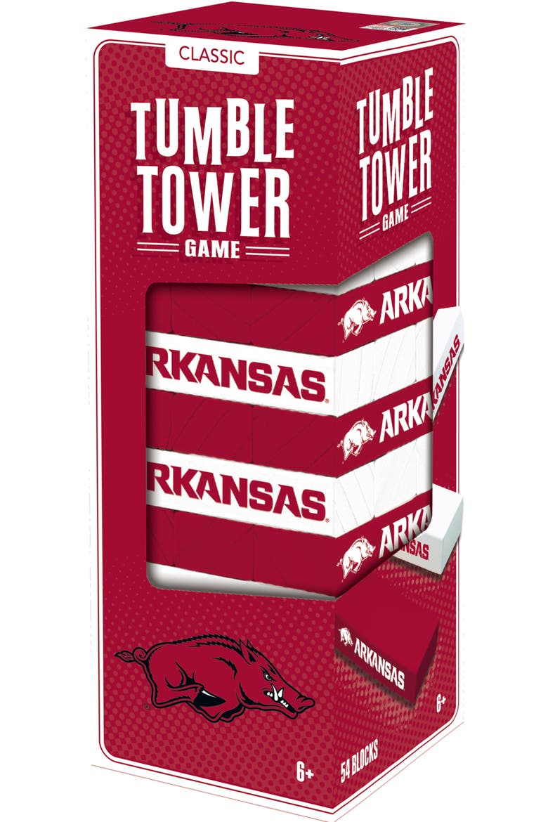 Arkansas Razorbacks Tumble Tower, Main, color, Multicolor