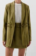 Scalpers Ruffle Prep Blazer