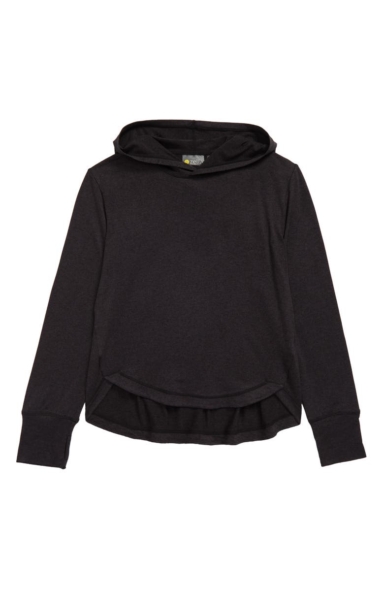 Zella Girl Kids' Restore Soft Hoodie, Main, color, 