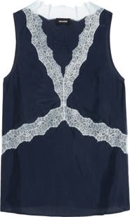 Zadig & Voltaire Tasao Silk Lace Top