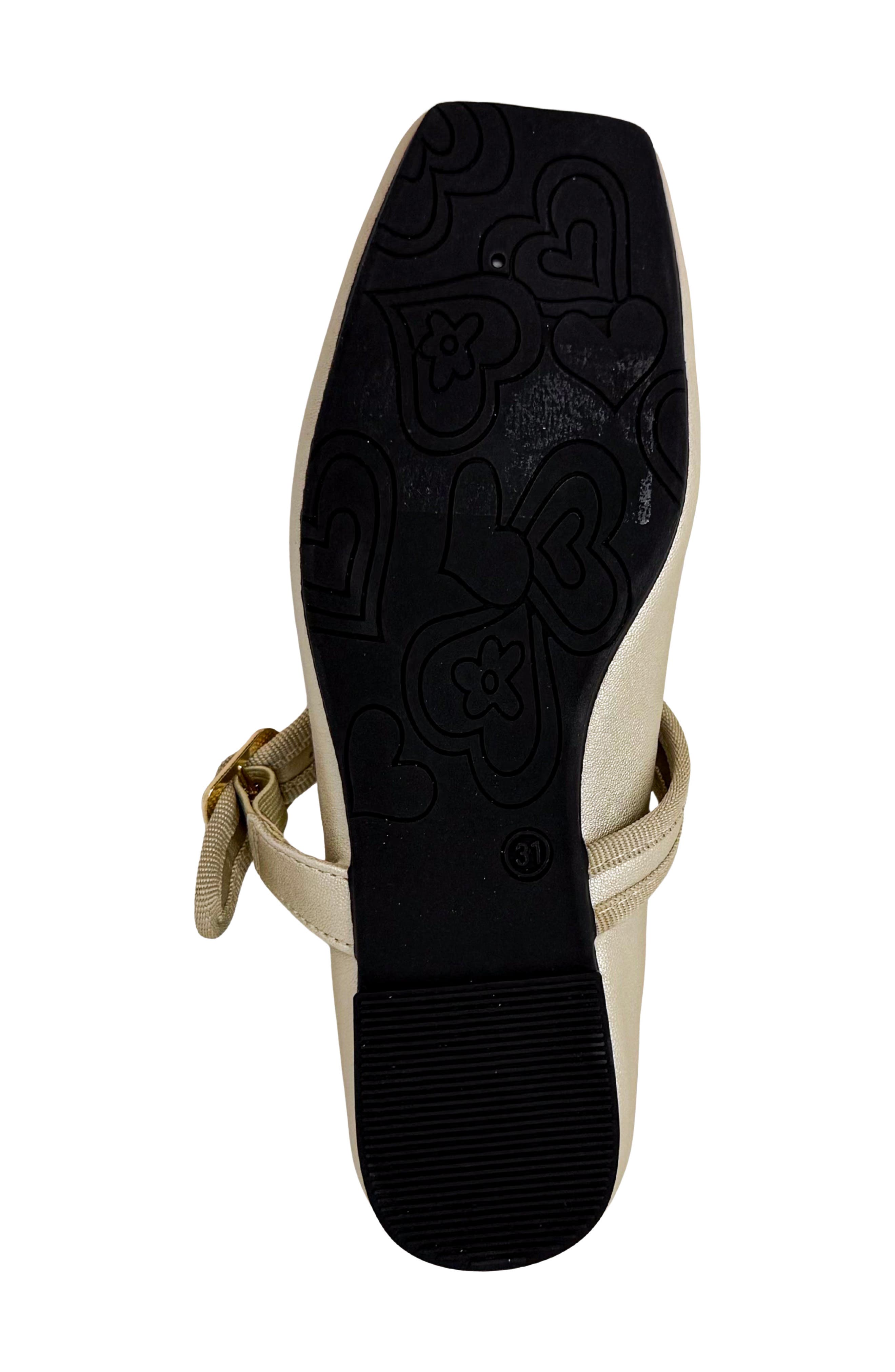 Kids' Adeline Mini Mary Jane Flat, Alternate, color, GOLD