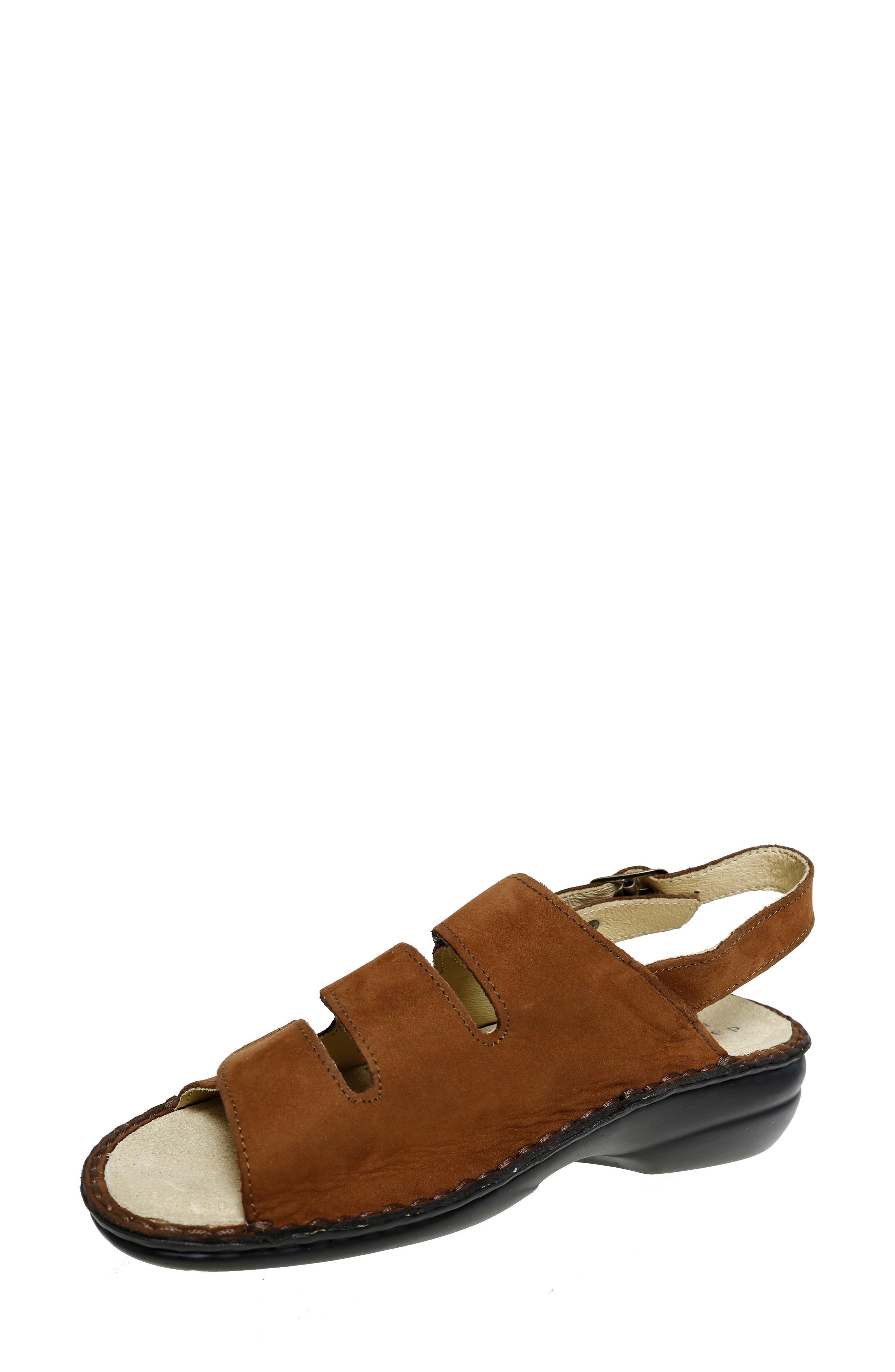 Brava Slingback Sandal, Alternate, color, BROWN