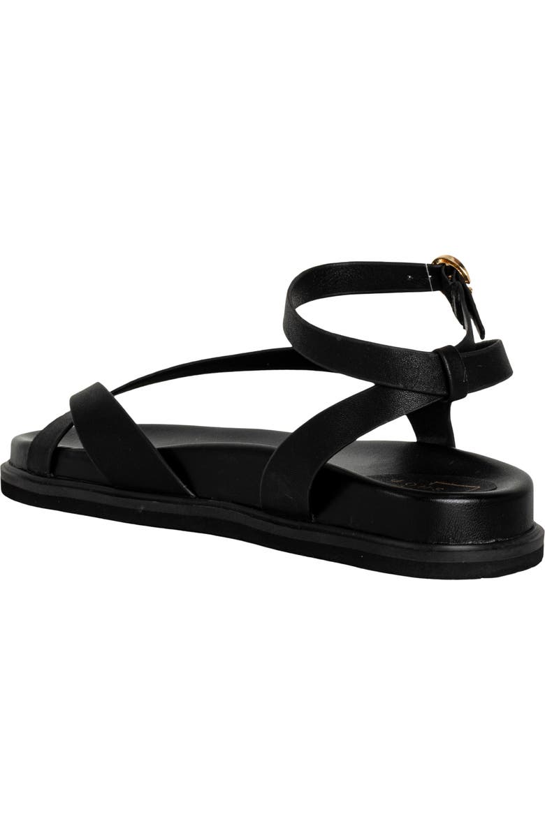 SHUSHOP Berry Ankle Strap Sandal, Alternate, color, Black