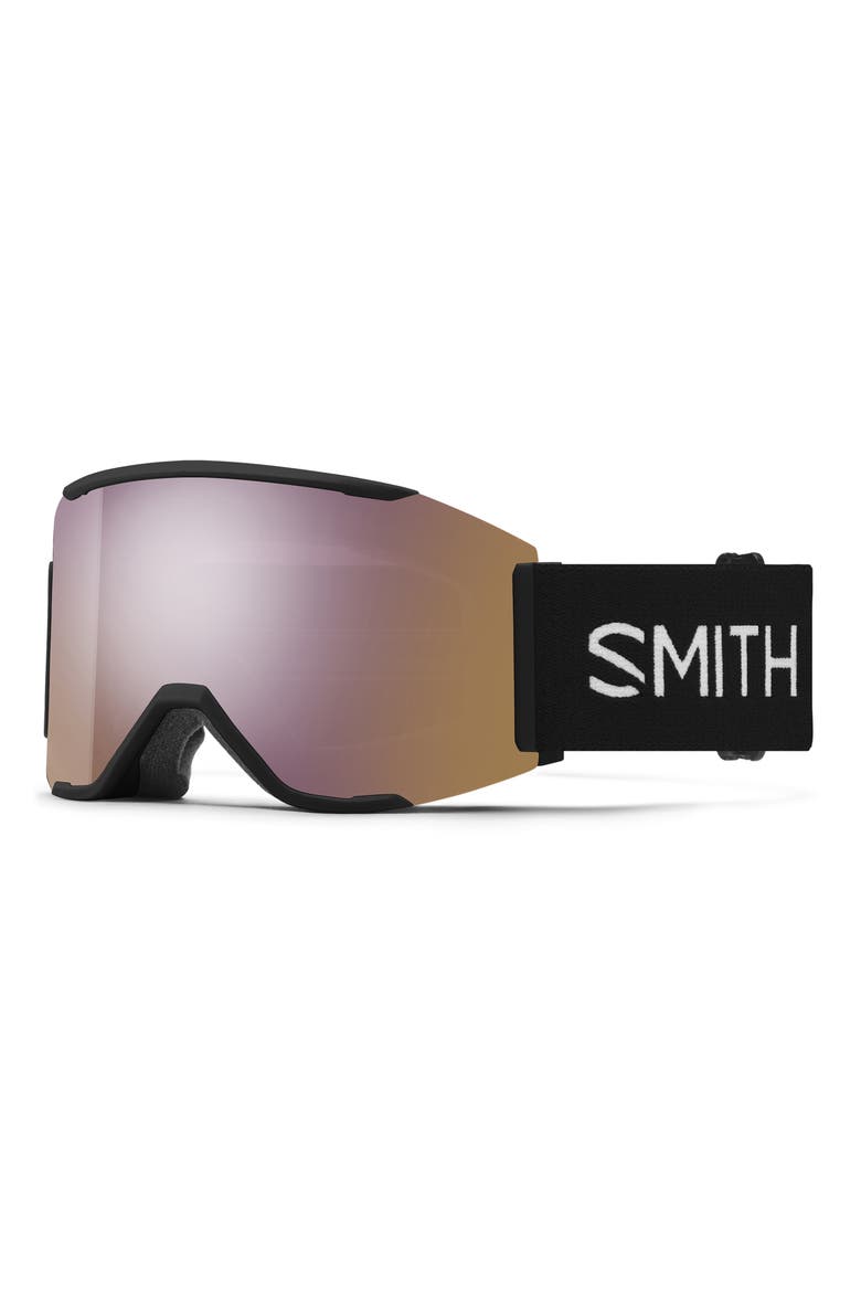 Squad MAG™ 177mm Snow Goggles, Main, color, BLACK / CHROMAPOP ROSE GOLD