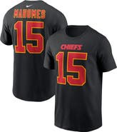 Nike Men's Nike Patrick Mahomes Black Kansas City Chiefs Carbon Name & Number T-Shirt