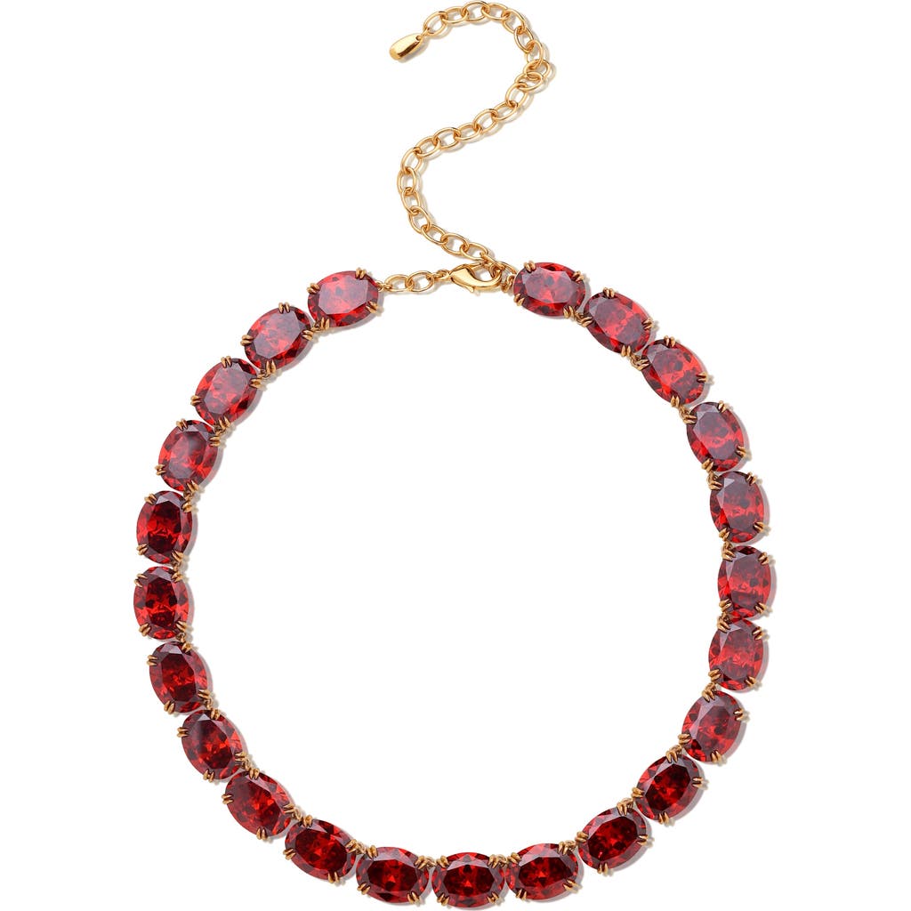 Rc Retro Chic Cherry Glow Necklace In Red