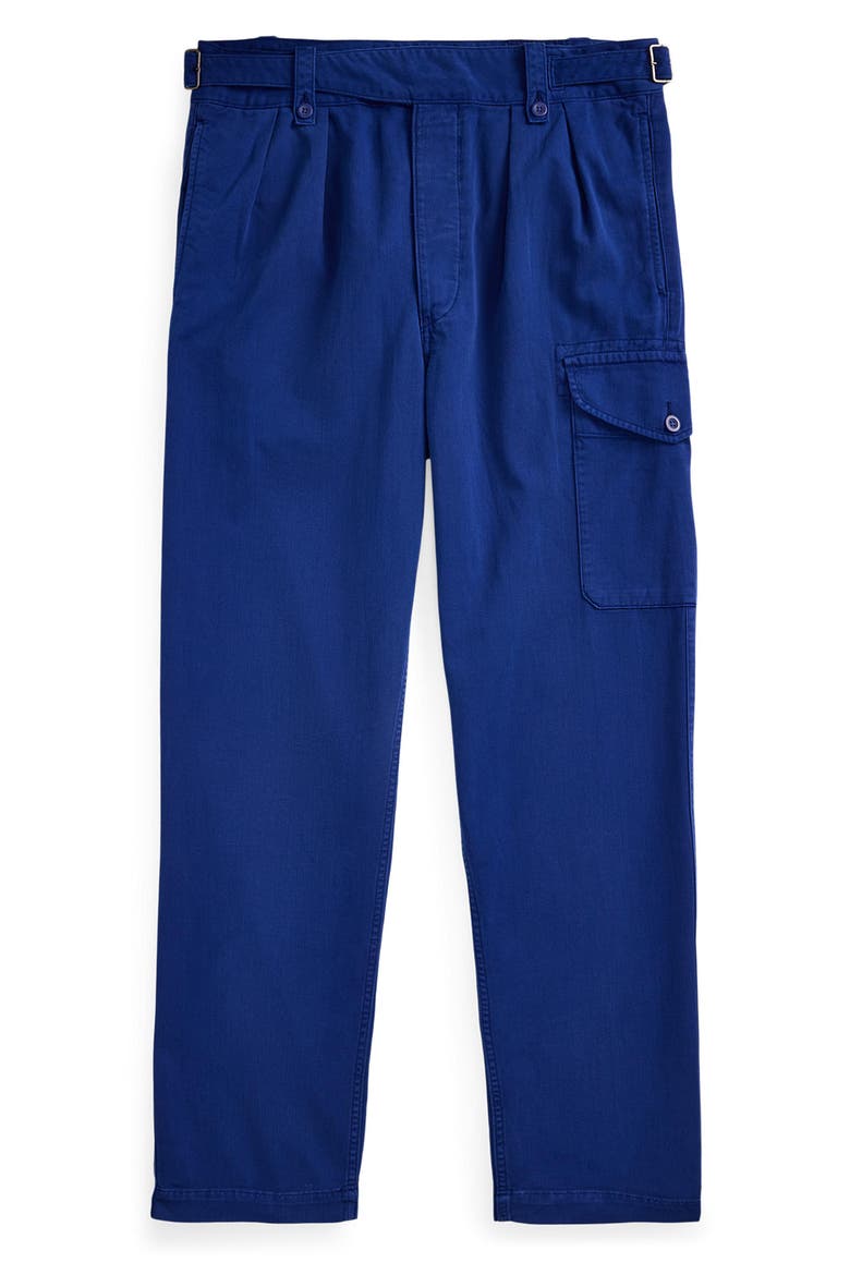 Rustic Twill Cargo Pants, Alternate, color, CHALET BLUE