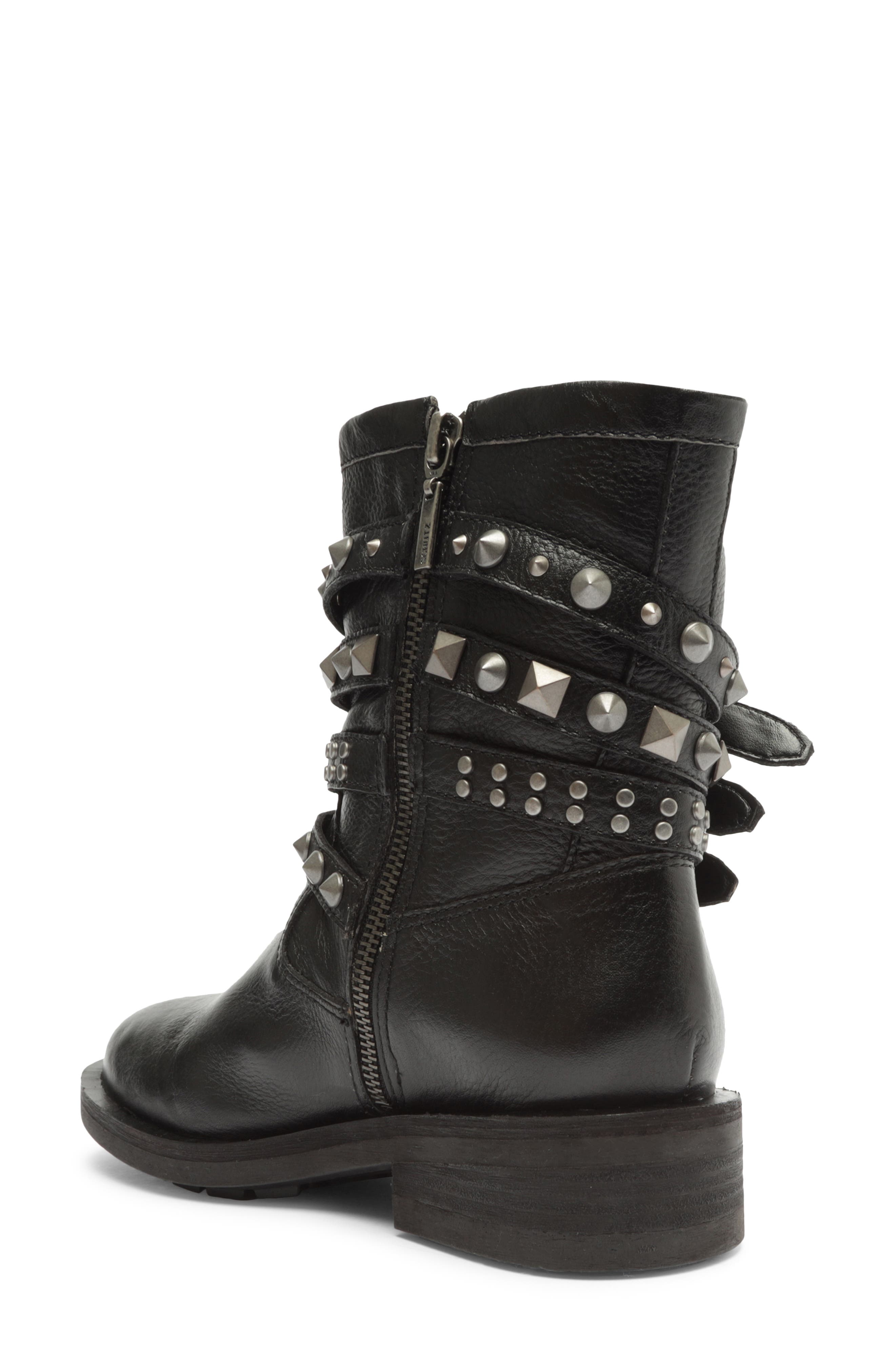 Schutz Luizia Stud Bootie, Alternate, color, 
