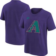 Nike Youth Nike Purple Arizona Diamondbacks Team Logo T-Shirt