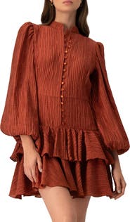 IVONNE Layered Short Dress