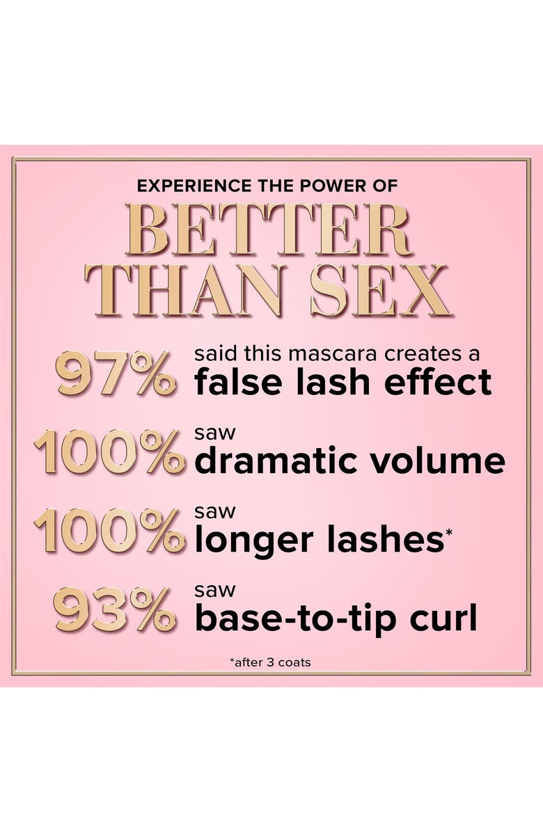 Too Faced Too Femme Better Than Sex Volumizing Mascara, Alternate, color, 