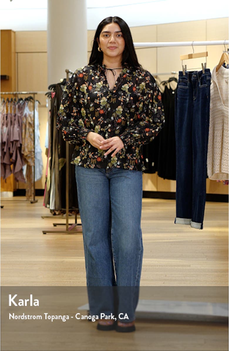 Julius Tie Neck Tunic Top, sales video thumbnail