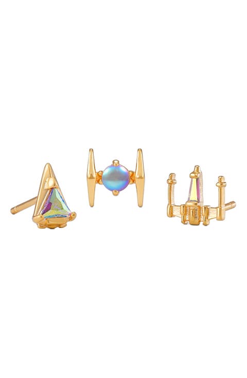 s Star Wars™ Starfighter Stud Earrings Set
