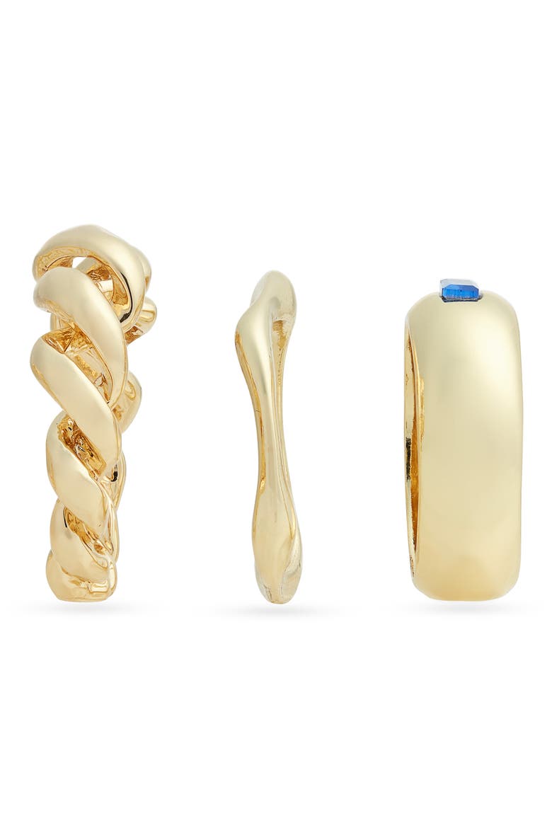 3-Pack Assorted Rings, Alternate, color, GOLD