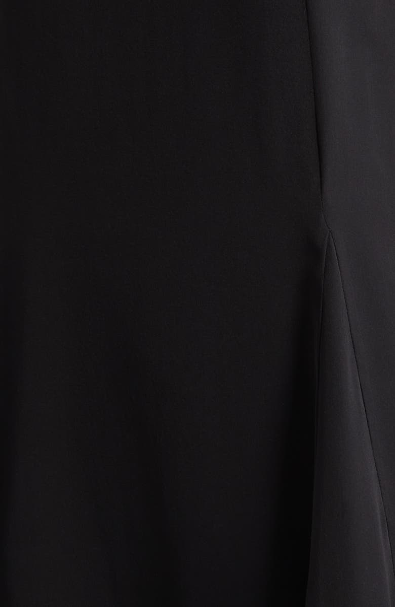 POSSE Priscilla Silk Minidress, Alternate, color, Black
