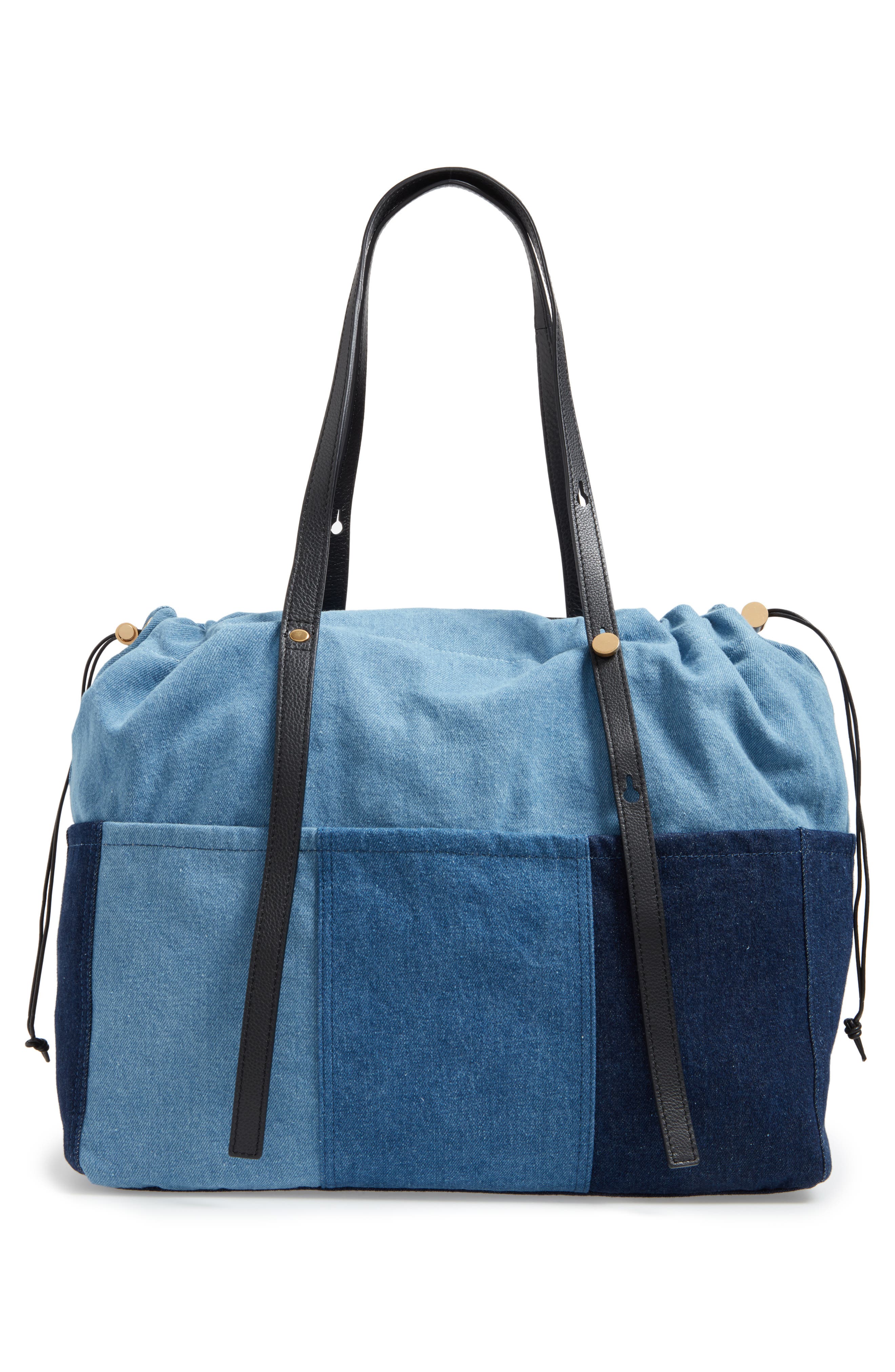 Chloé Denim Diaper Bag, Alternate, color, 