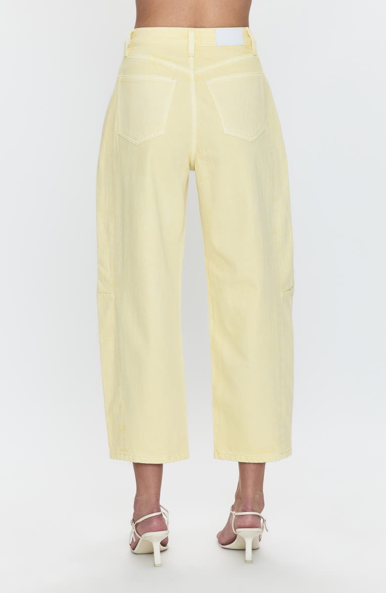 Pistola Eli Ankle Barrel Jeans, Alternate, color, Soft Buttercup