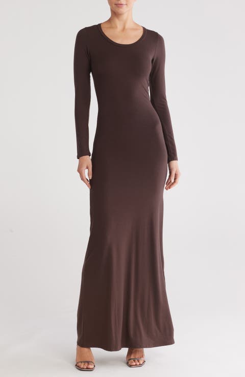 Long Sleeve Maxi Dress