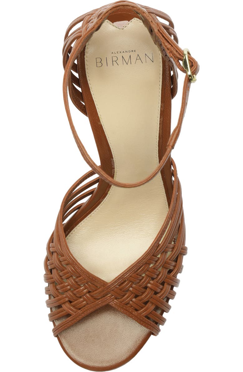 Alexandre Birman Lilian Woven Ankle Strap Sandal, Alternate, color,