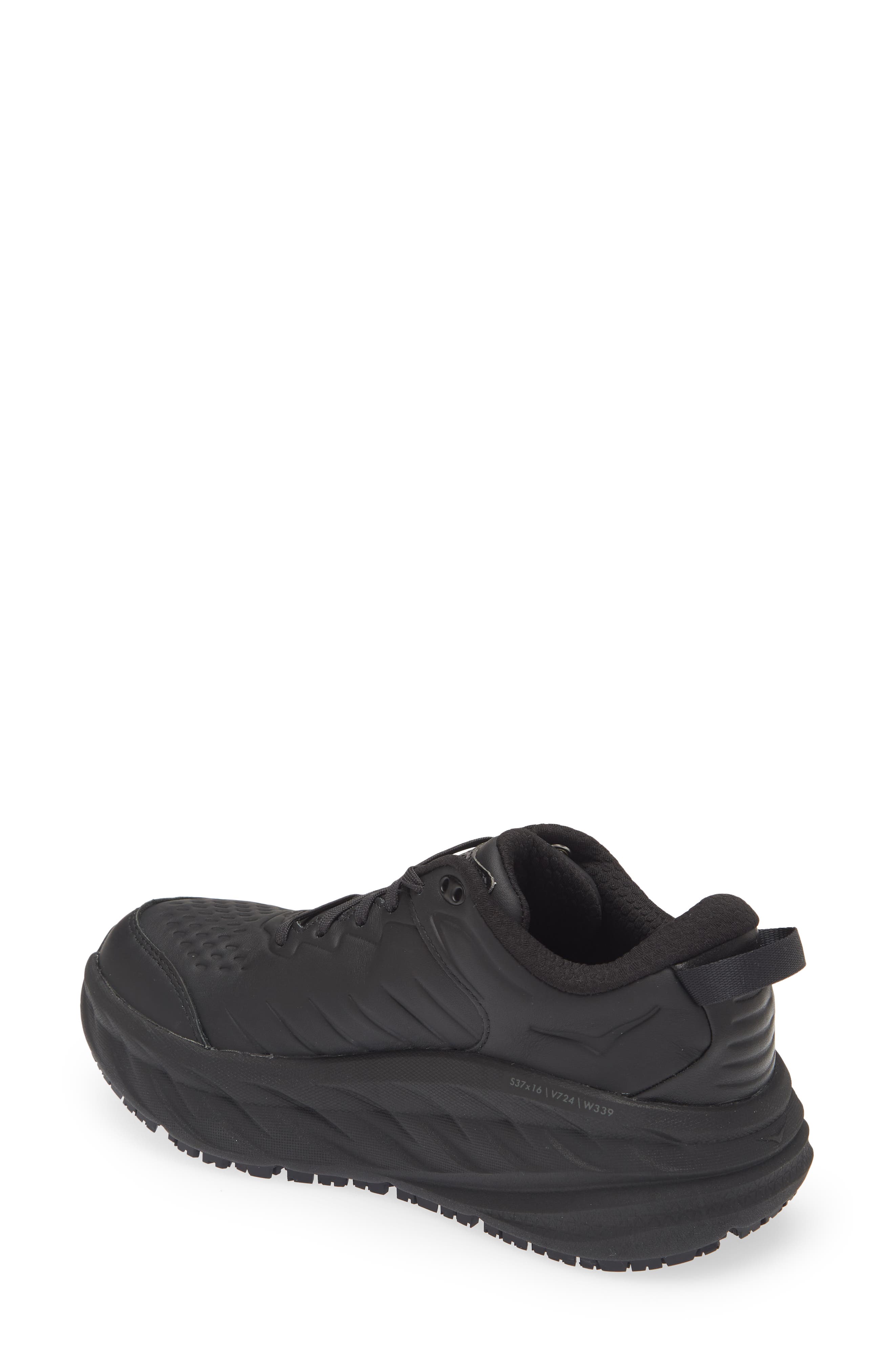 HOKA Bondi SR Wide Water Resistant Running Shoe, Alternate, color, 