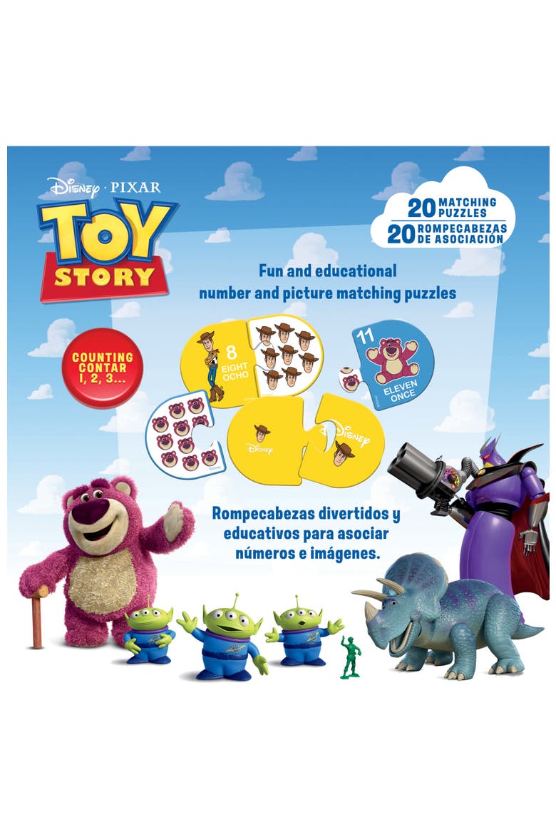 Disney Toy Story Matching Number Puzzles, Alternate, color, Multicolor