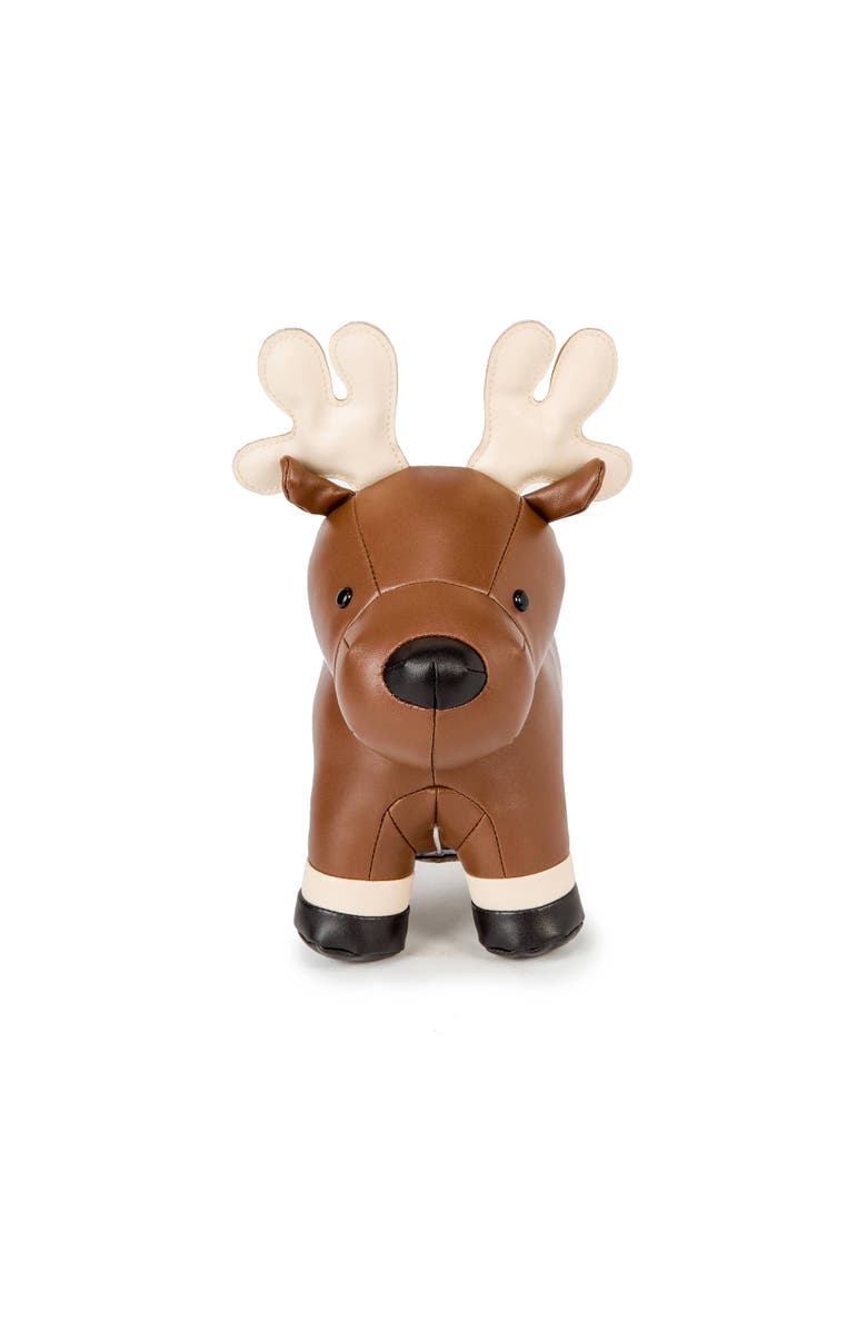 Little Big Friends Musical Animals - Moose, Plush Baby Music Box, Nursery Toy, Alternate, color, Brown