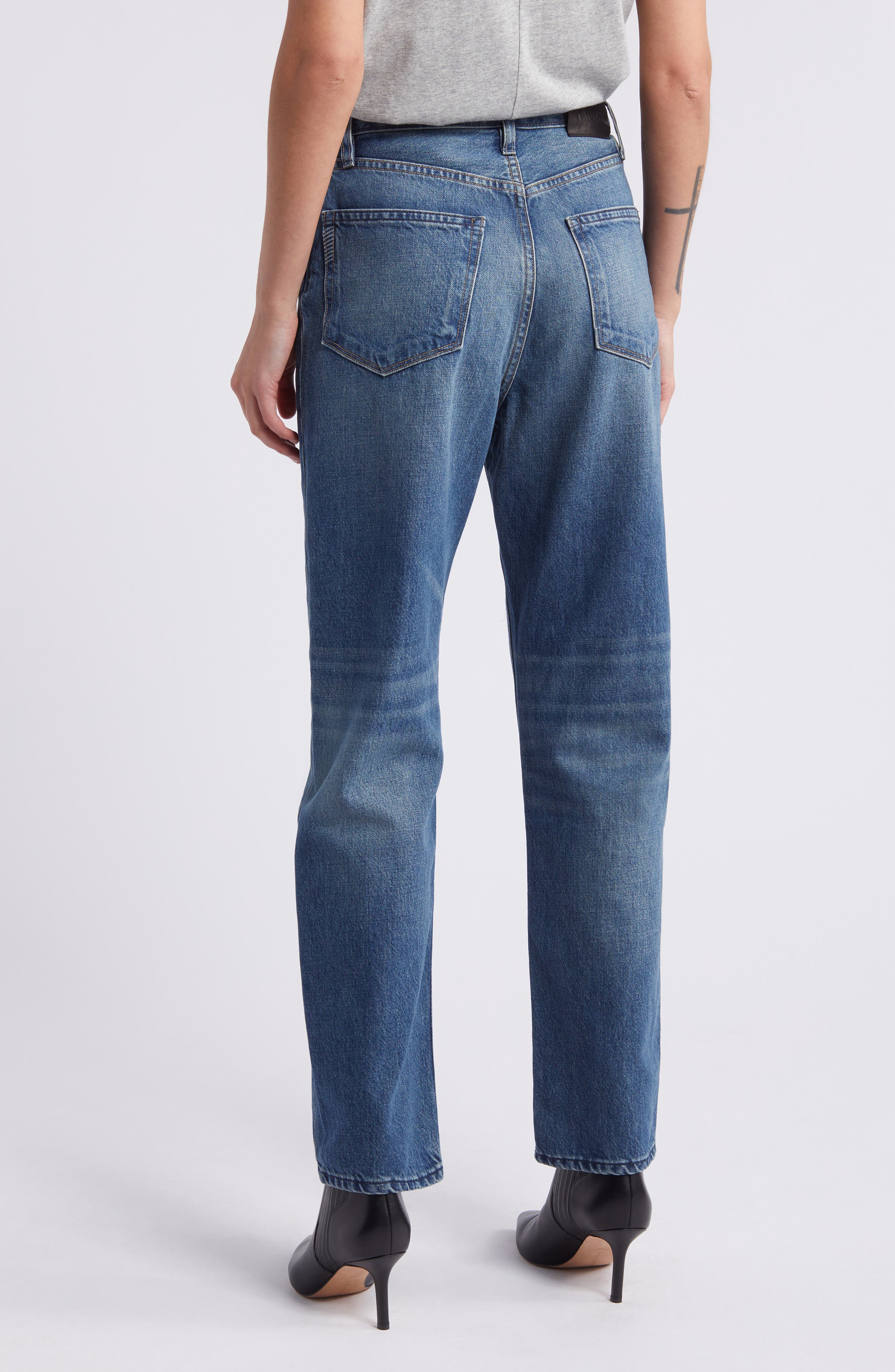 Sawyer High Waist Straight Leg Jeans - image 2