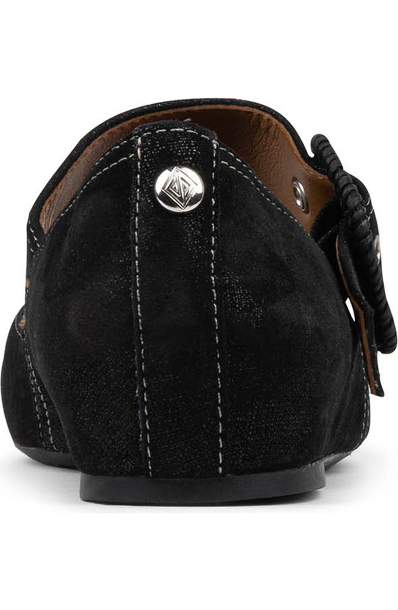 Donald Pliner Lavana Buckle Ballet Flat, Alternate, color, Black
