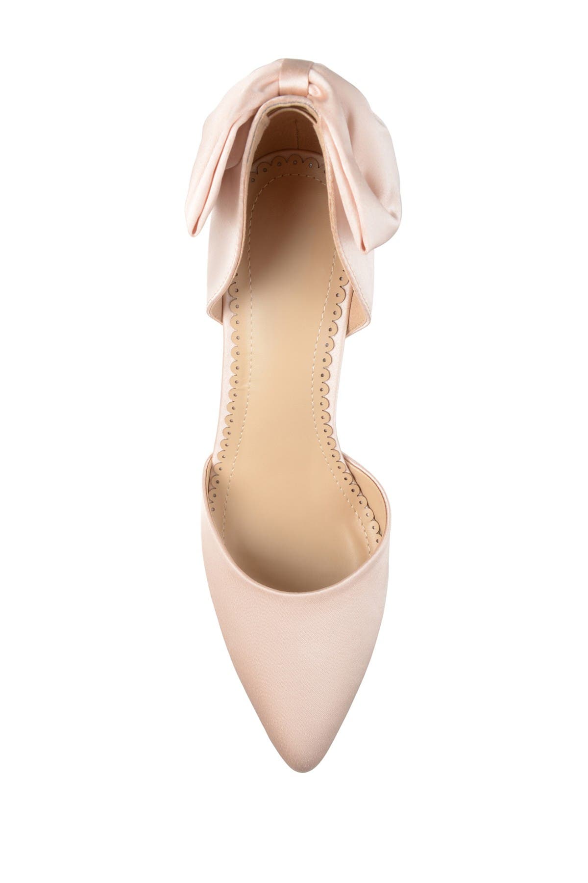 Tanzi d'Orsay Bow Pump, Alternate, color, BLUSH