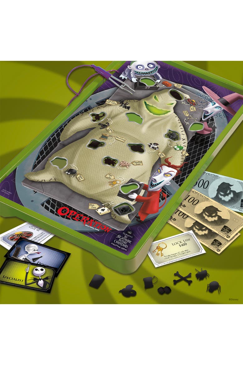 Nightmare Before Christmas Silly Skill Game, Ages 6+, Alternate, color, Multicolored
