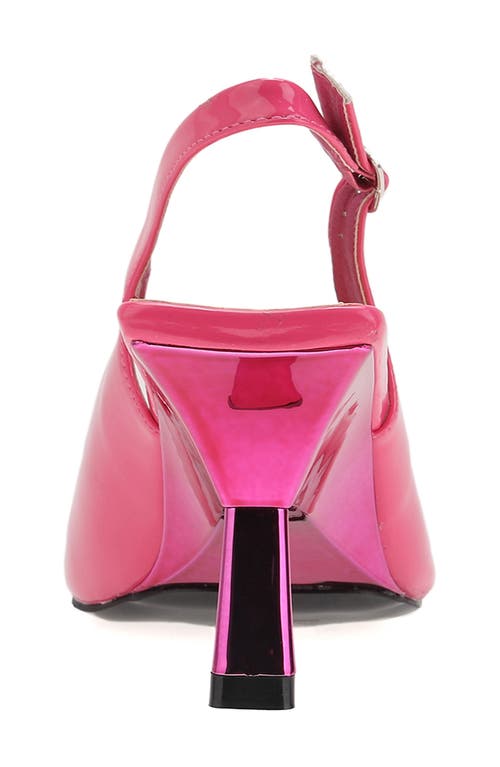 Ninety Union Koko Slingback Pump In Fuchsia