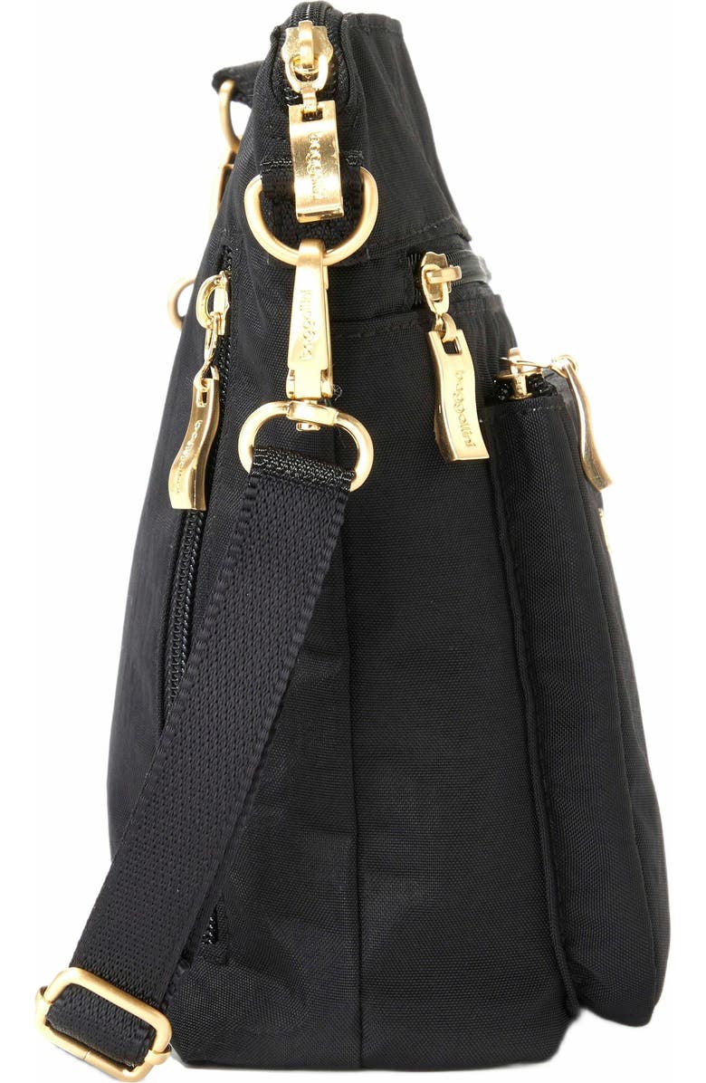 BAGGALLINI Modern Pocket Crossbody Bag, Alternate, color, Black With Gold Hardware