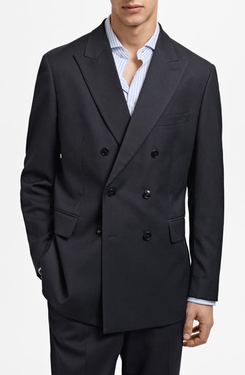 Monaco Slim Fit Double Breasted Blazer