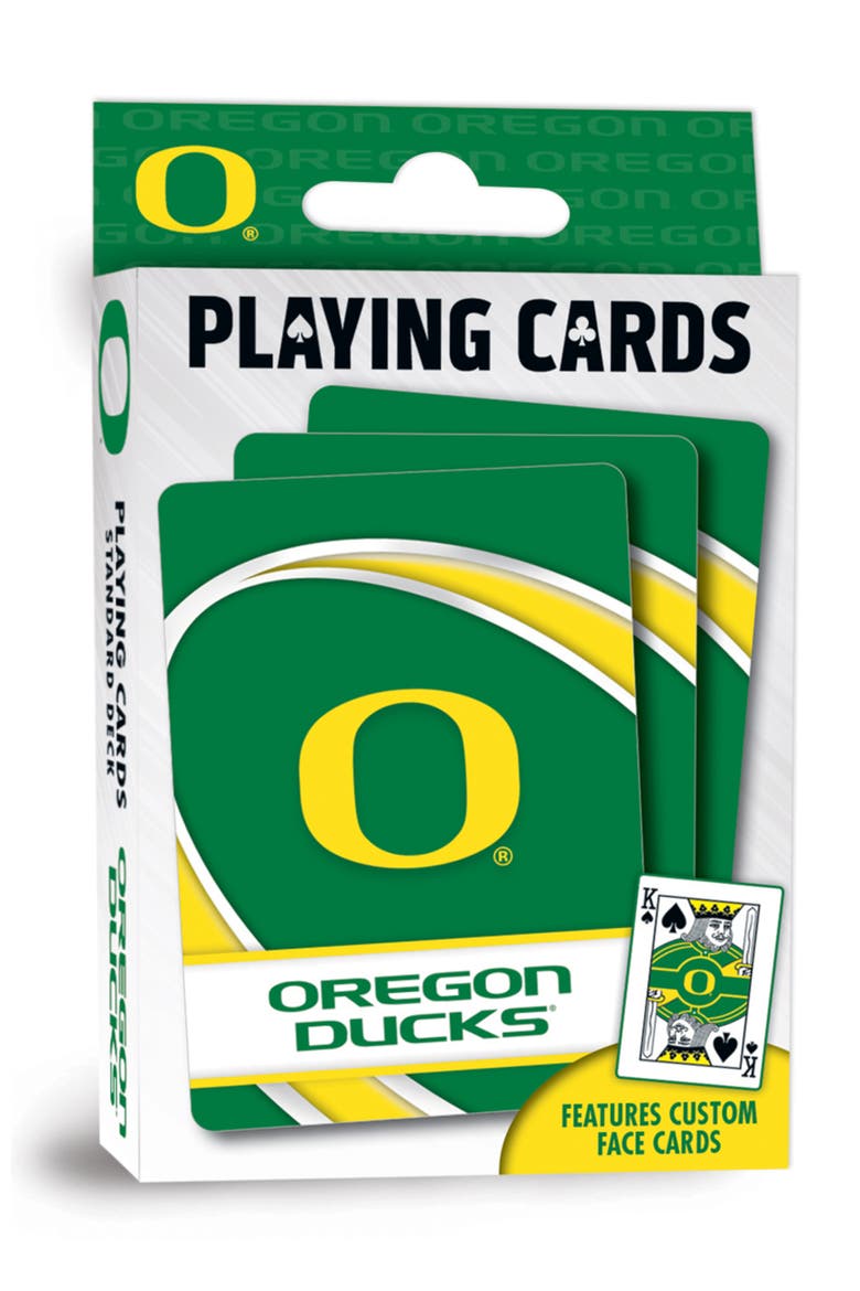 Oregon Ducks Playing Cards, Main, color, Multicolor