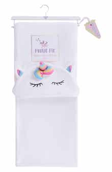 BCBG Unicorn Hooded Throw Blanket