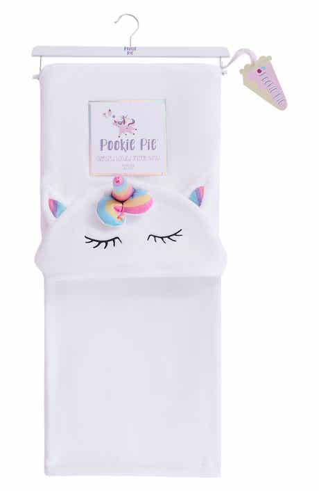 POOKIE PIE Unicorn Hooded Throw Blanket