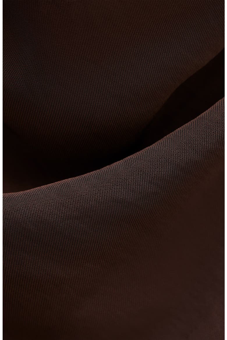 Estelle Belted Cowl Neck Maxi Dress, Alternate, color, CHOCOLATE