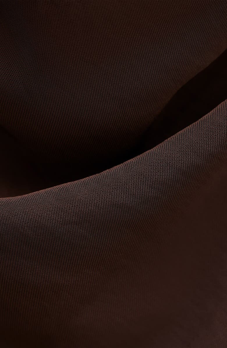 Ever New Estelle Belted Cowl Neck Maxi Dress, Alternate, color, Chocolate