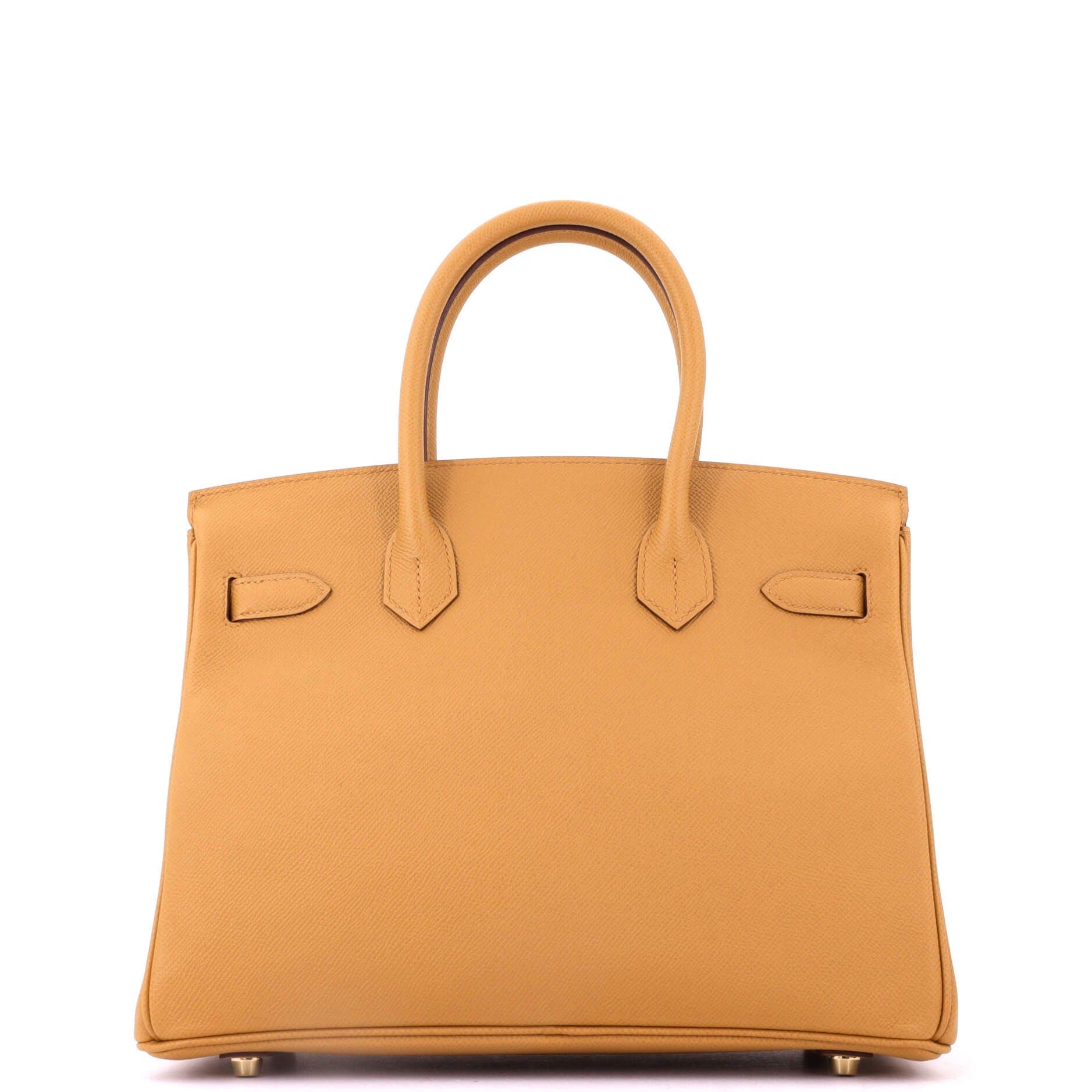 Birkin Handbag Brown Epsom with Gold Hardware 30, Alternate, color, Brown