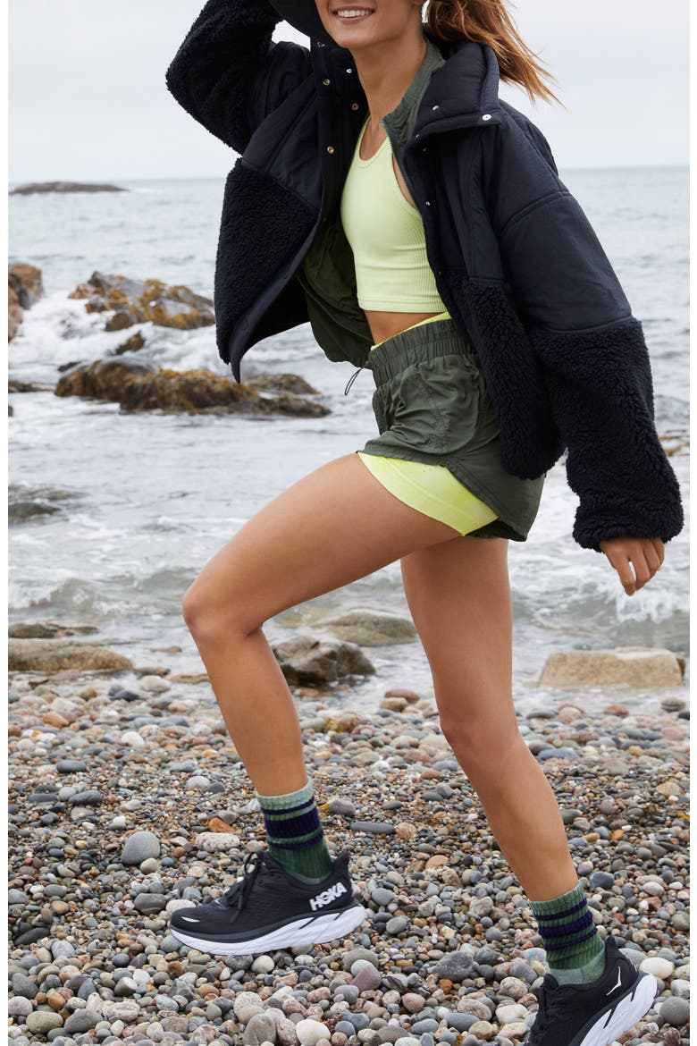 Adventure Awaits Fleece Jacket, Alternate, color, BLACK