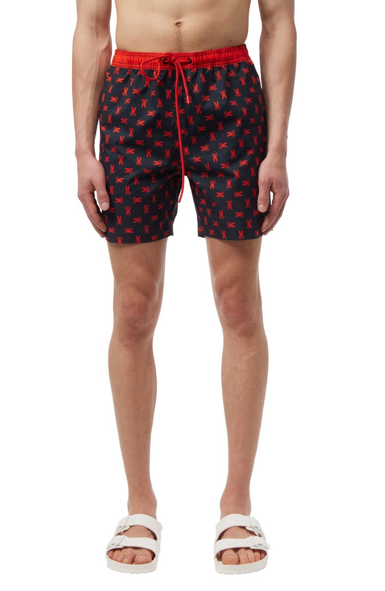 Psycho Bunny Cary Swim Trunks, Main, color, 