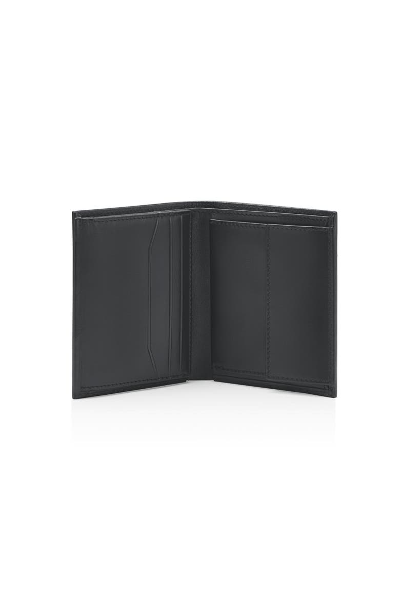 Classic Wallet 6 CC Coin, Alternate, color, Black