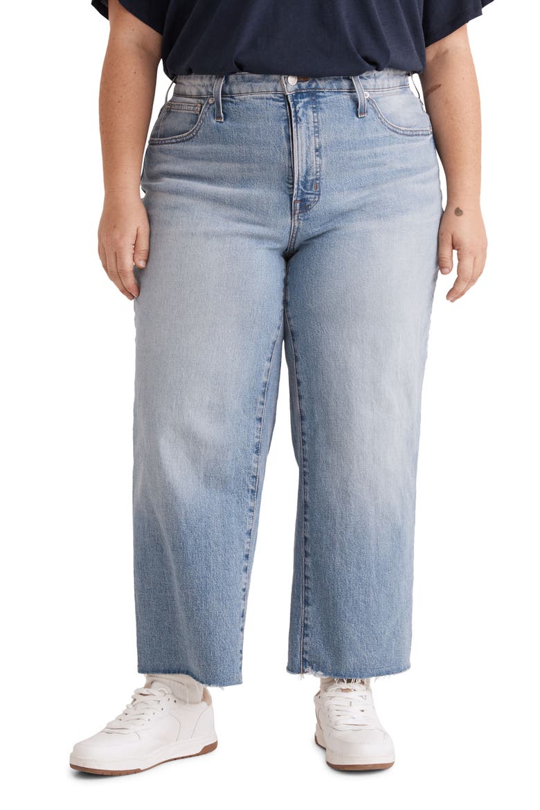 Women's The Plus Perfect Vintage Wide Leg Crop Jean, Main, color, CATLIN WASH
