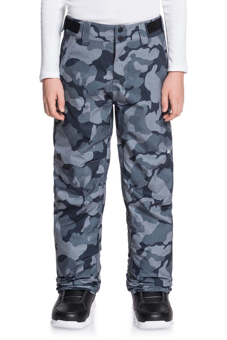 Kids' Estate Waterproof Snow Pants, Main, color, TRUE BLACK WICHITA 2