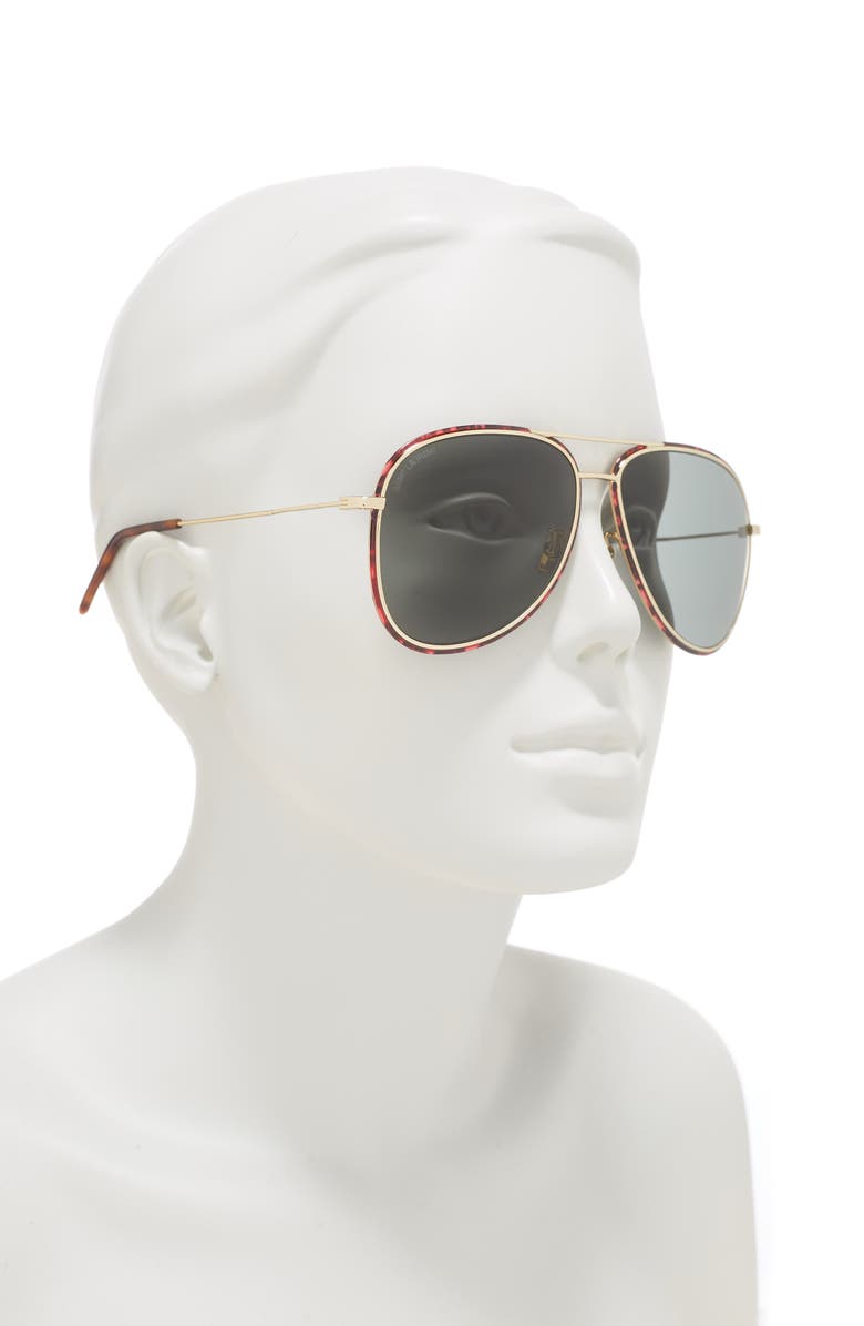 Saint Laurent Women's Surf Squared Sunglasses, Alternate, color,