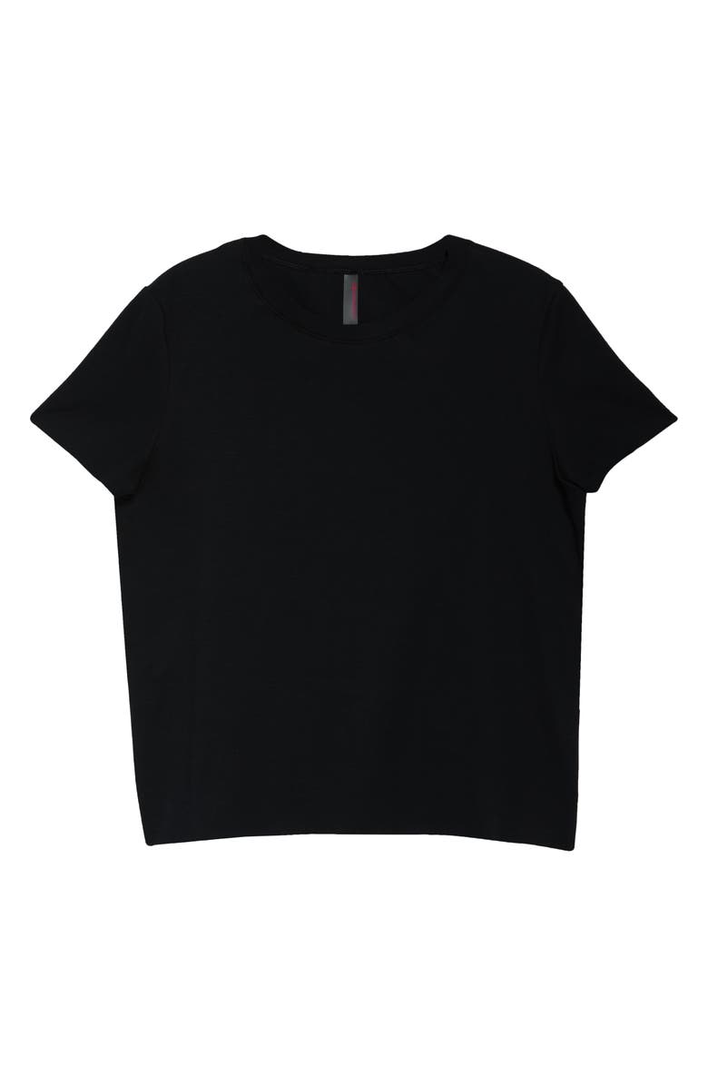Commando Essential Crewneck Tee, Alternate, color, Black