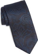 Canali Paisley Silk Tie