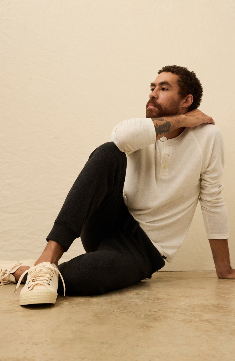 Faherty Legend Joggers, Alternate, color, Heathered Black Twill