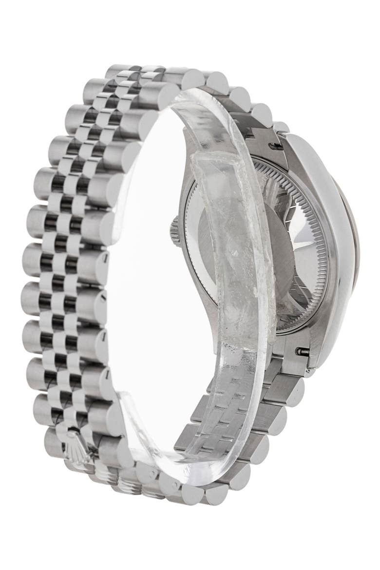 Rolex Preowned 2022 Datejust Lady Diamond Bracelet Watch, 31mm, Alternate, color, WHITE/SILVER
